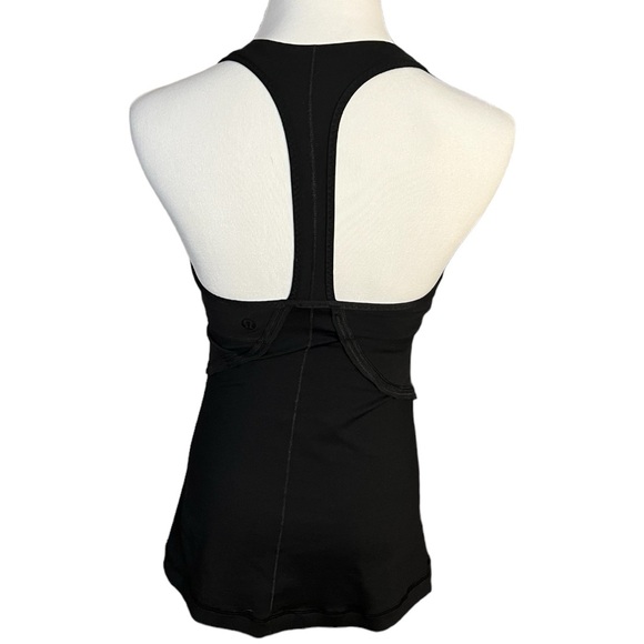 Lululemon Black Compression Razorback - Picture 3 of 4